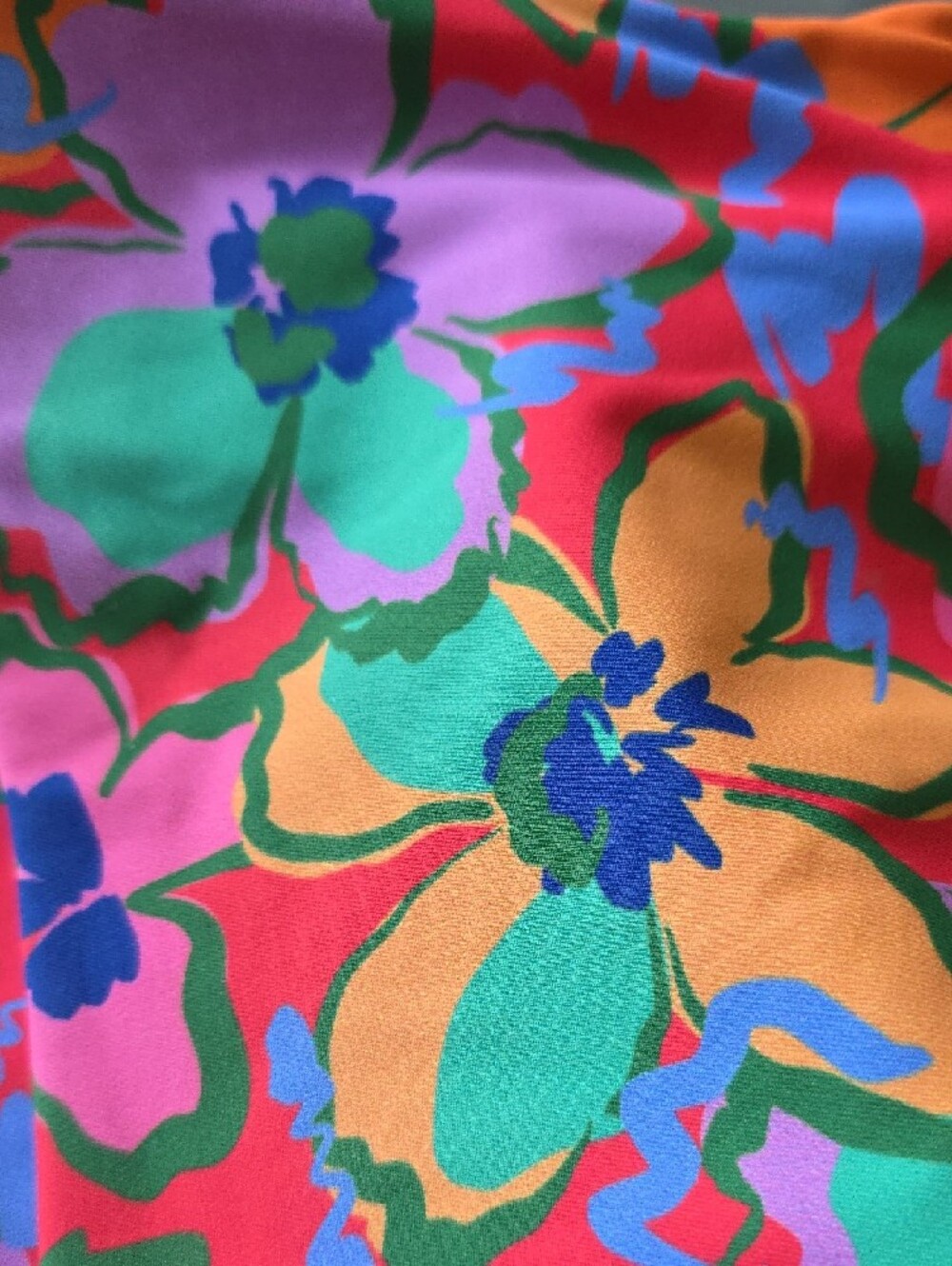 NWOT Skatie "Melly" Floral Swimsuit Bottoms Pink, Orange, Blue, Lilac & Green - Picture 4 of 9